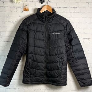 COLUMBIA Men's Labyrinth Omni-Heat Black Insulated Jacket size small
